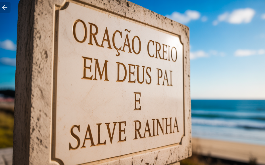 Oração Creio Em Deus Pai E Salve Rainha
