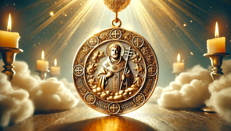 5 Poderosos Medalha E Oração De São Bento