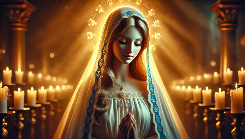 Oração A Nossa Senhora Do Silêncio | Paz E Reflexão