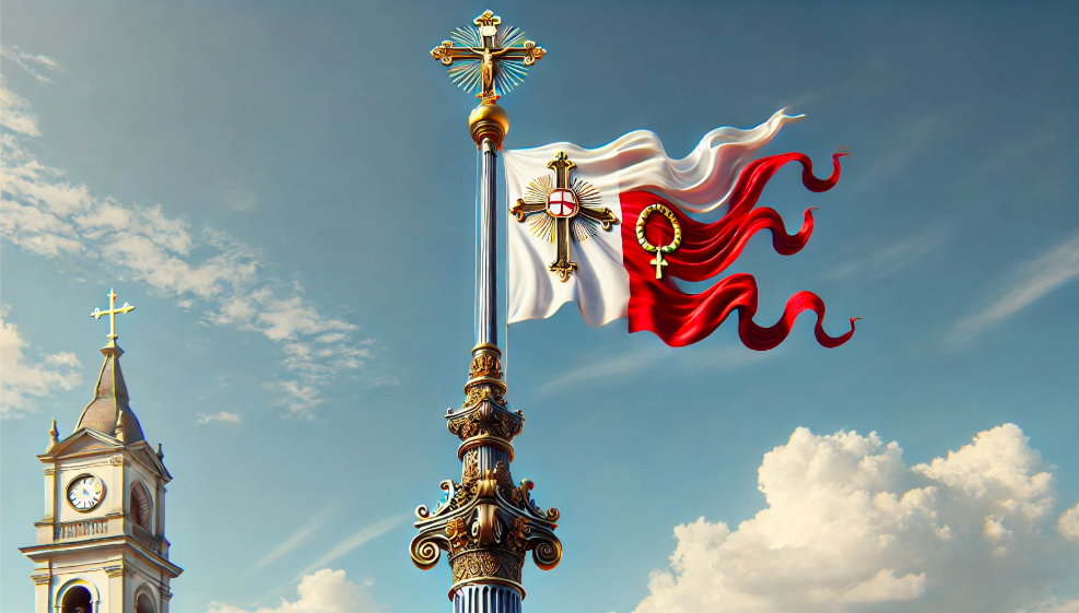 Mastro Para Bandeira Do Apostolado Da Oração – Qualidade